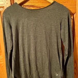 Athletic Works Gray Long Sleeve Tee